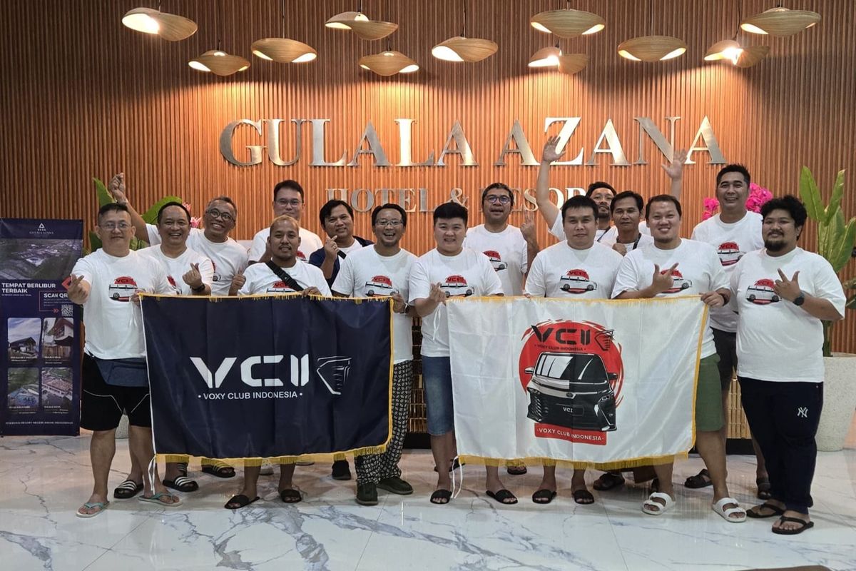 Komunitas Voxy Gelar Touring ke Tegal 